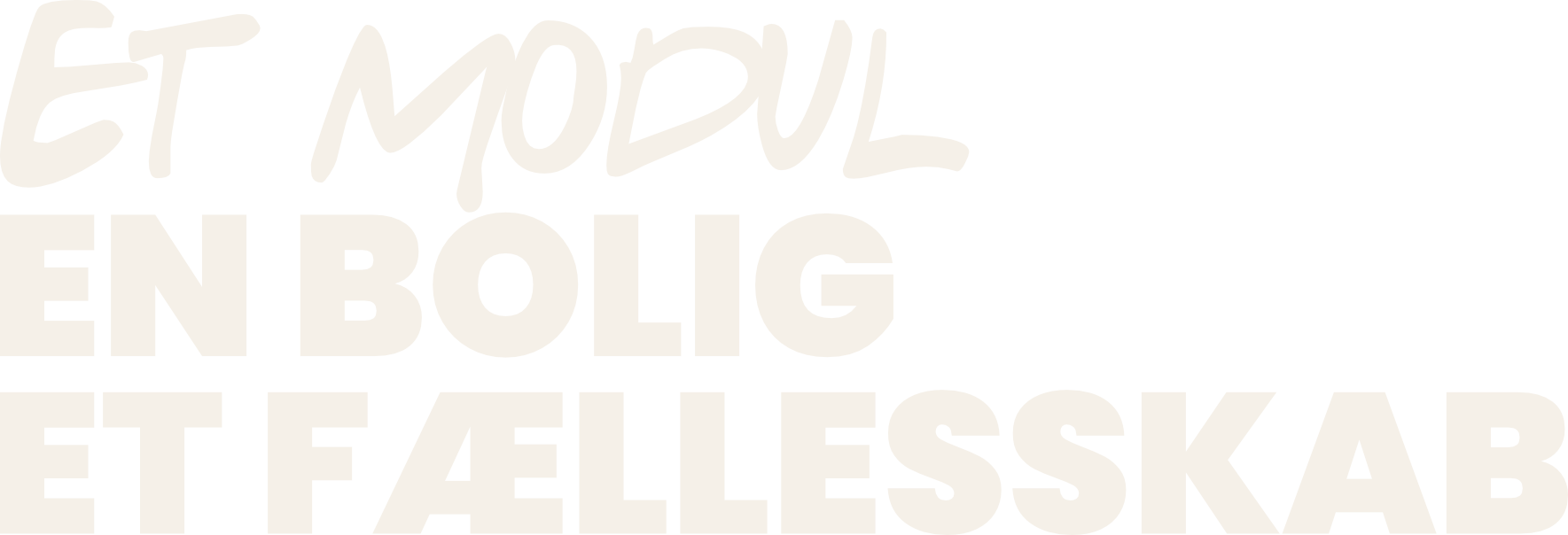 Et modul. En bolig. Et fællesskab.